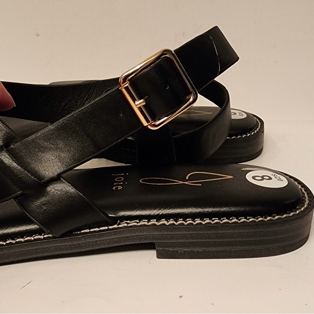 Joie Lennox Strappy Black Sandals Women’s Size 8 - Picture 7 of 9